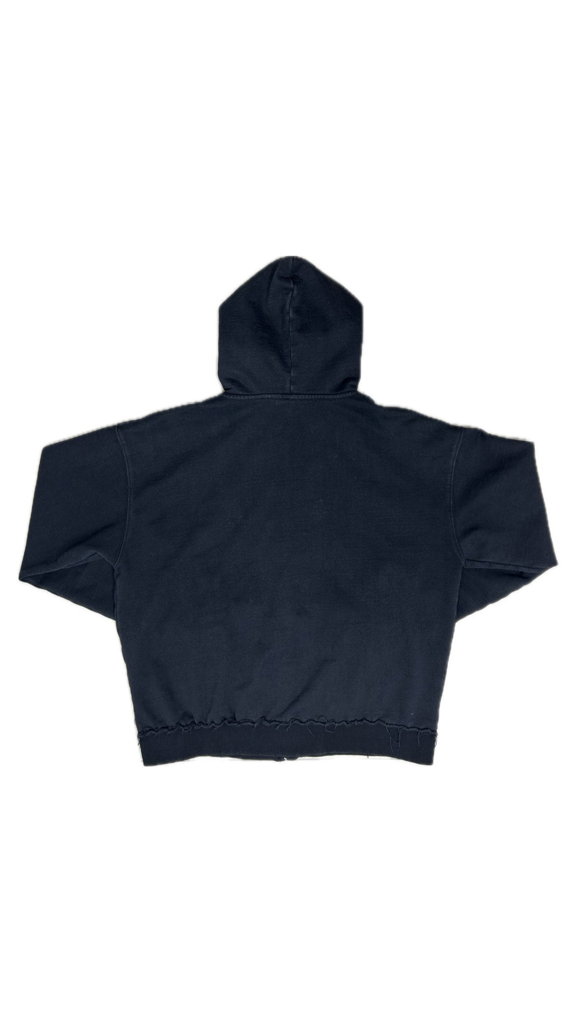 Black Washed Zip Up
